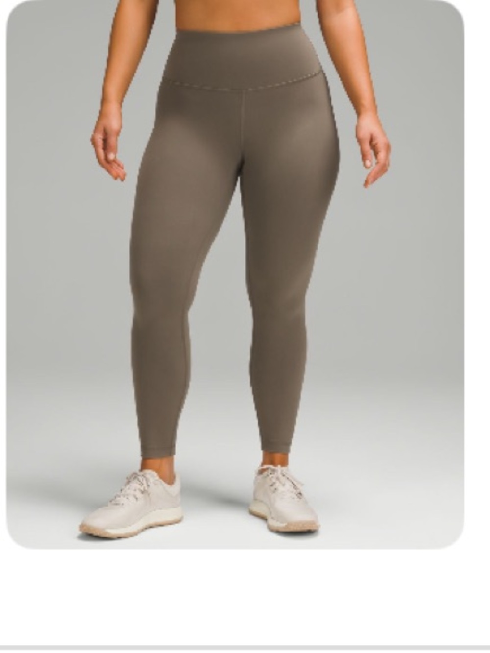 lululemon wonder train contour fit high rise tight 25